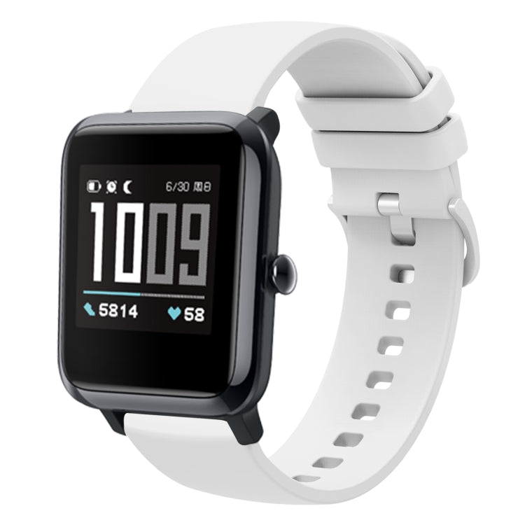 Cinturino in silicone morbido tinta unita da 20 mm, For Amazfit GTS, For Amazfit BIP