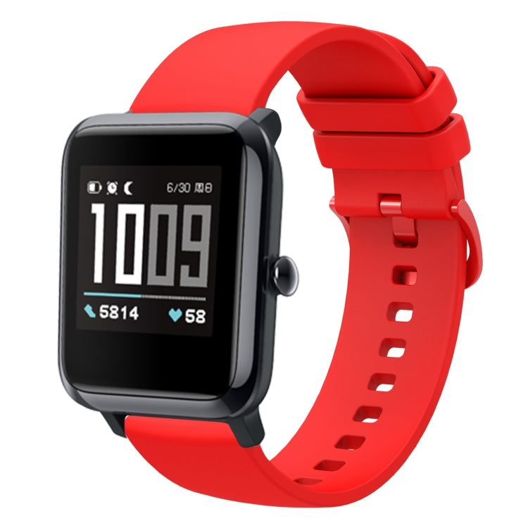 Cinturino in silicone morbido tinta unita da 20 mm, For Amazfit GTS, For Amazfit BIP