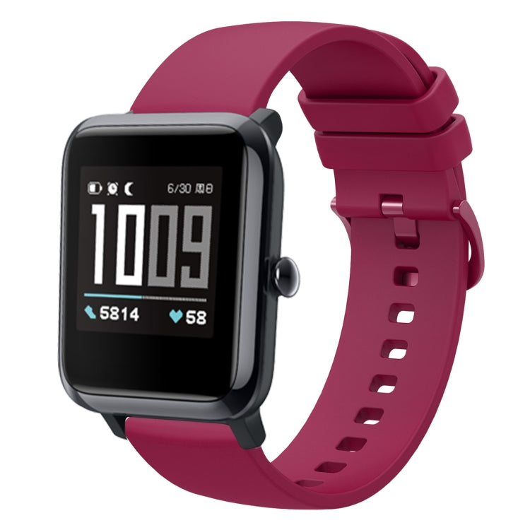 Cinturino in silicone morbido tinta unita da 20 mm, For Amazfit GTS, For Amazfit BIP