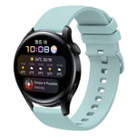 Cinturino in silicone morbido tinta unita da 22 mm, For Huawei Watch GT Runner, For Huawei Watch 3
