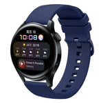 Cinturino in silicone morbido tinta unita da 22 mm, For Huawei Watch GT Runner, For Huawei Watch 3