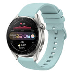 Cinturino in silicone morbido tinta unita da 22 mm, For Huawei Watch 3 Pro, For Huawei GT2 Pro