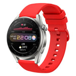 Cinturino in silicone morbido tinta unita da 22 mm, For Huawei Watch 3 Pro, For Huawei GT2 Pro