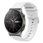 Cinturino in silicone morbido tinta unita da 22 mm, For Huawei Watch 3 Pro, For Huawei GT2 Pro