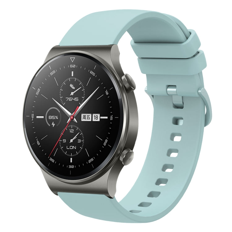 Cinturino in silicone morbido tinta unita da 22 mm, For Huawei Watch 3 Pro, For Huawei GT2 Pro