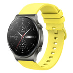 Cinturino in silicone morbido tinta unita da 22 mm, For Huawei Watch 3 Pro, For Huawei GT2 Pro