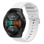 Cinturino in silicone morbido tinta unita da 22 mm, For Huawei Watch GT 2E, For Huawei GT2 46mm