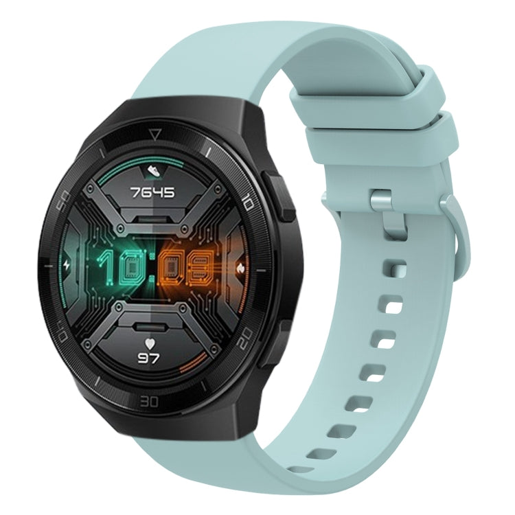 Cinturino in silicone morbido tinta unita da 22 mm, For Huawei Watch GT 2E, For Huawei GT2 46mm