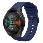 Cinturino in silicone morbido tinta unita da 22 mm, For Huawei Watch GT 2E, For Huawei GT2 46mm