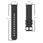 Cinturino in silicone morbido tinta unita da 22 mm, For Huawei Watch GT 2E, For Huawei GT2 46mm