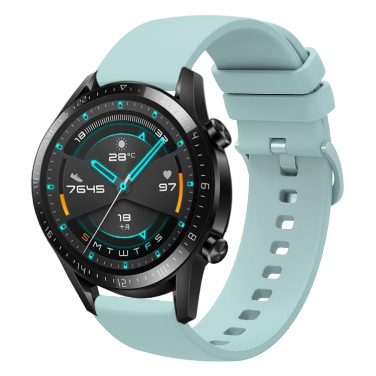 Cinturino in silicone morbido tinta unita da 22 mm, For Huawei Watch GT 2E, For Huawei GT2 46mm
