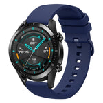 Cinturino in silicone morbido tinta unita da 22 mm, For Huawei Watch GT 2E, For Huawei GT2 46mm