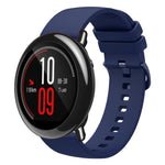 Cinturino in silicone morbido tinta unita da 22 mm, For Amazfit Pace, For Amazfit Stratos