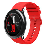Cinturino in silicone morbido tinta unita da 22 mm, For Amazfit Pace, For Amazfit Stratos