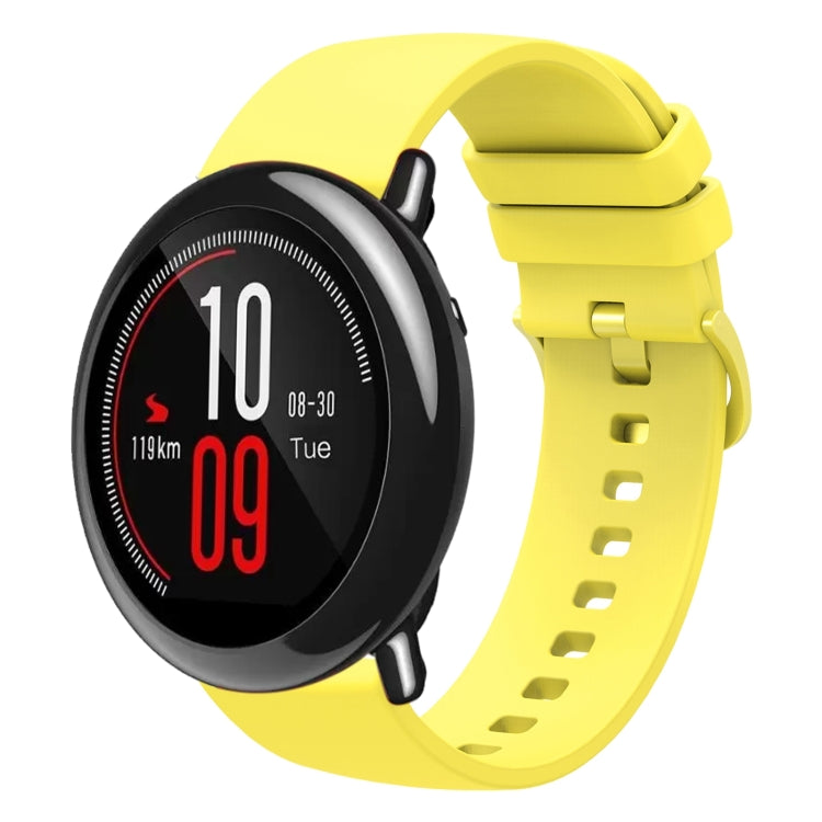 Cinturino in silicone morbido tinta unita da 22 mm, For Amazfit Pace, For Amazfit Stratos