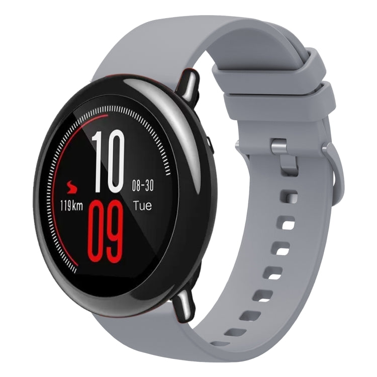 Cinturino in silicone morbido tinta unita da 22 mm, For Amazfit Pace, For Amazfit Stratos