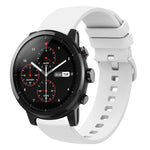 Cinturino in silicone morbido tinta unita da 22 mm, For Amazfit 2 Stratos