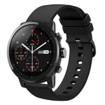 Cinturino in silicone morbido tinta unita da 22 mm, For Amazfit 2 Stratos
