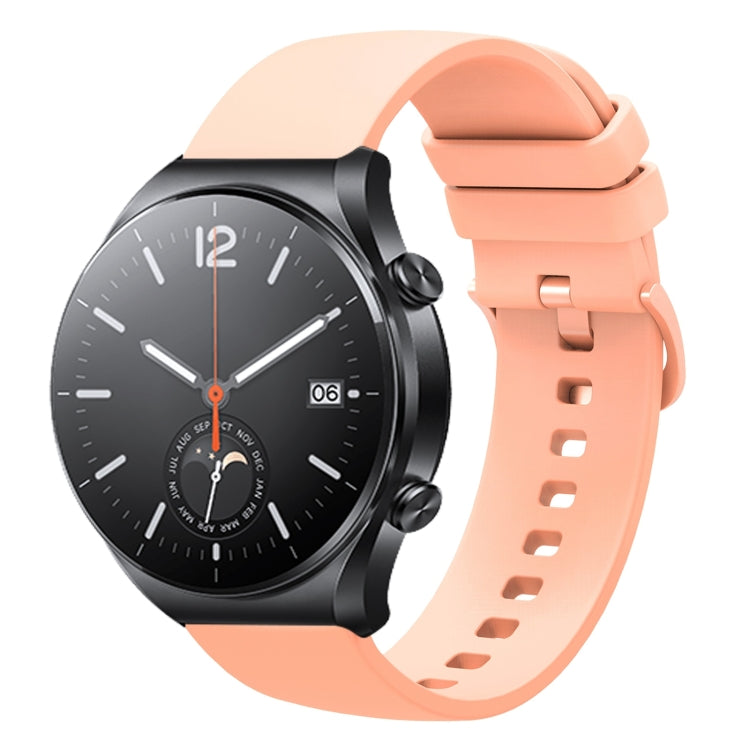 Cinturino in silicone morbido tinta unita da 22 mm, For Xiaomi Watch S1, For Xiaomi Watch Color 2