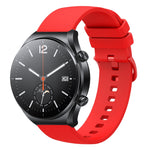 Cinturino in silicone morbido tinta unita da 22 mm, For Xiaomi Watch S1, For Xiaomi Watch Color 2