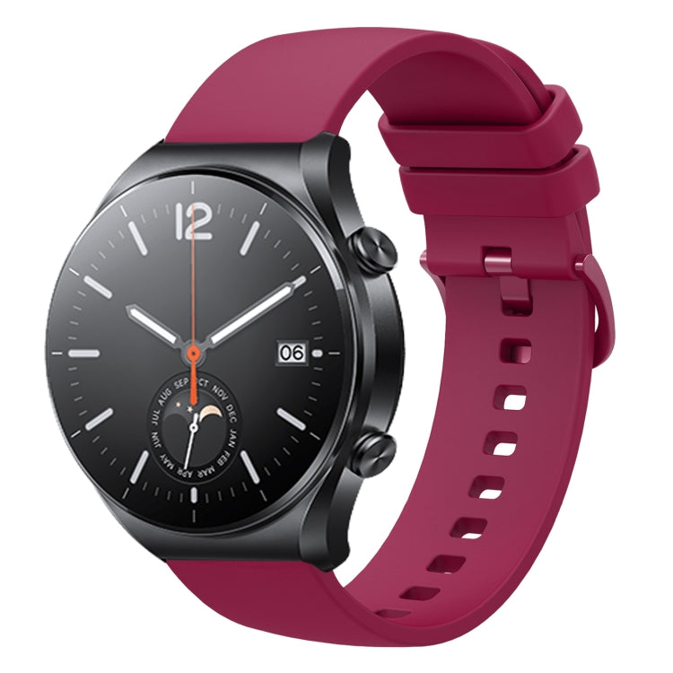 Cinturino in silicone morbido tinta unita da 22 mm, For Xiaomi Watch S1, For Xiaomi Watch Color 2