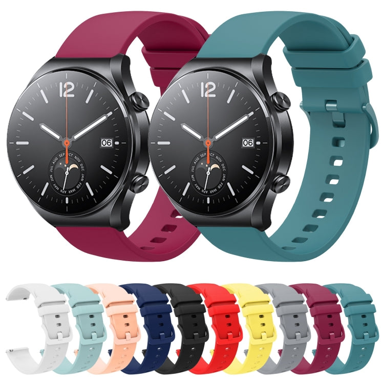 Cinturino in silicone morbido tinta unita da 22 mm, For Xiaomi Watch S1, For Xiaomi Watch Color 2