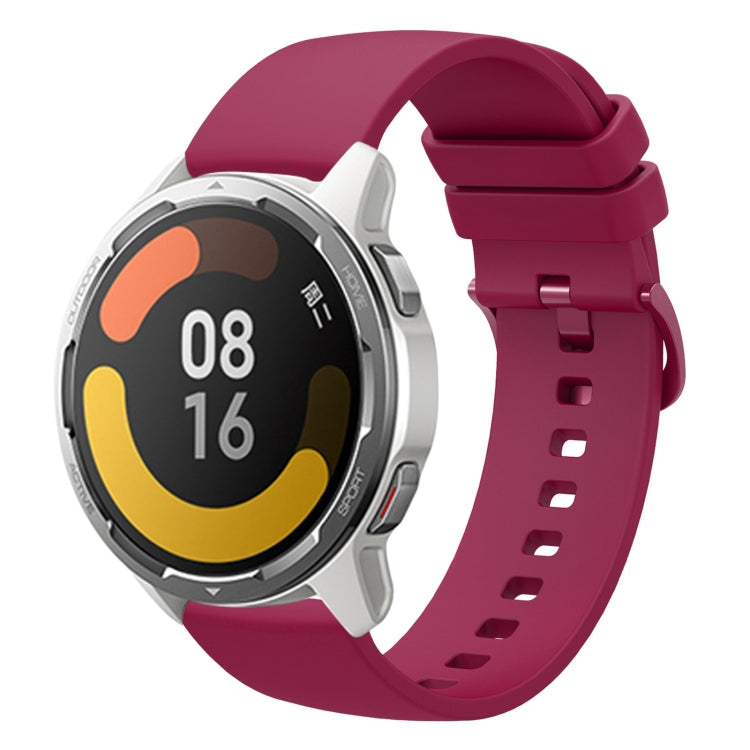 Cinturino in silicone morbido tinta unita da 22 mm, For Xiaomi Watch S1, For Xiaomi Watch Color 2