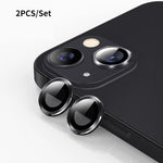 ENKAY 9H Pellicola in vetro temperato per lente posteriore in lega di alluminio per iPhone 14/14 max, For iPhone 14 / 14 Plus