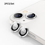 ENKAY 9H Pellicola in vetro temperato per lente posteriore in lega di alluminio per iPhone 14/14 max, For iPhone 14 / 14 Plus