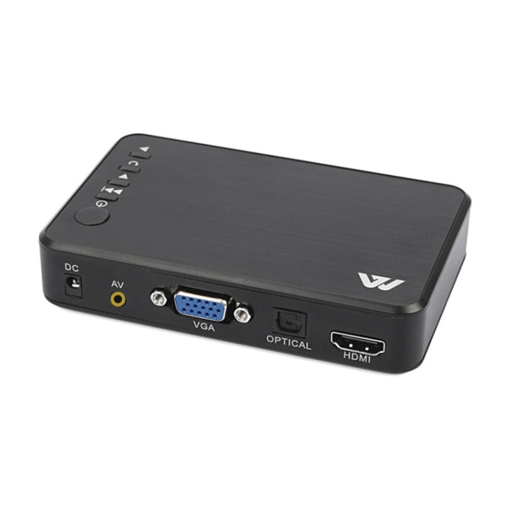 X12 Media Player 1080P con schermo orizzontale e verticale