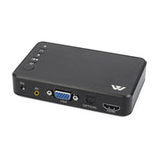 X12 Media Player 1080P con schermo orizzontale e verticale
