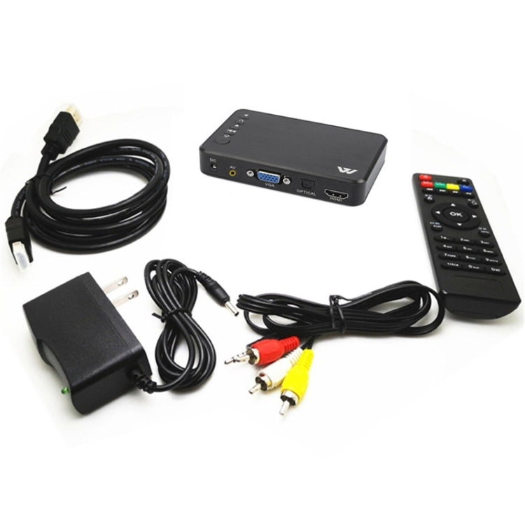 X12 Media Player 1080P con schermo orizzontale e verticale