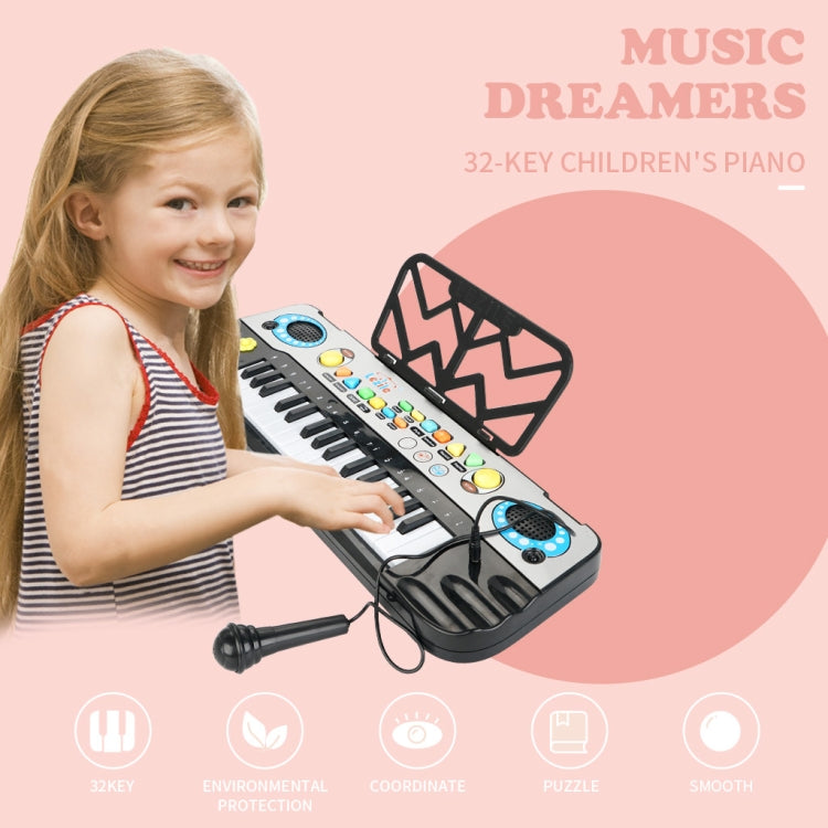 MoFun 3202 Pianoforte per bambini con tastiera elettronica a 32 tasti, 3202