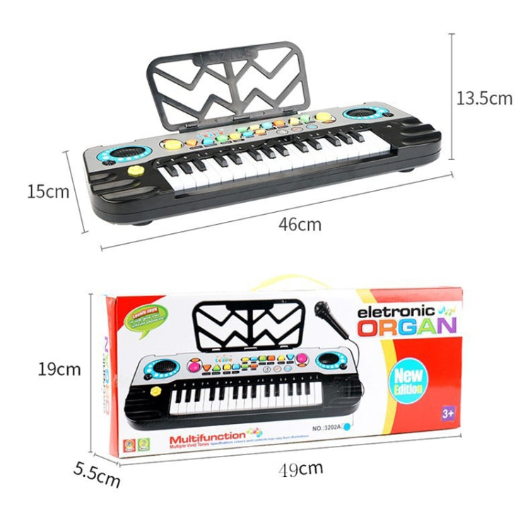 MoFun 3202 Pianoforte per bambini con tastiera elettronica a 32 tasti, 3202
