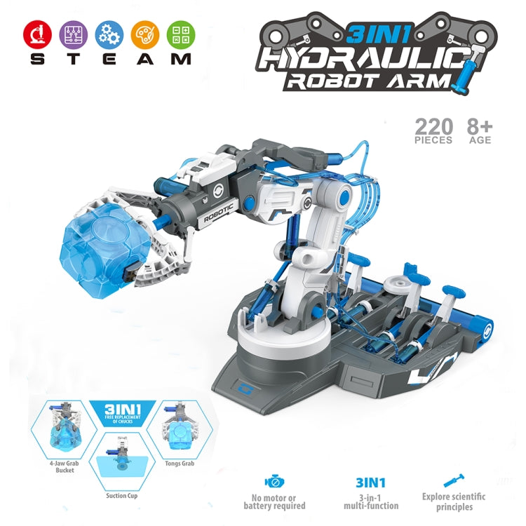 Braccio robotico idraulico 3 in 1 educativo MoFun