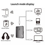 Adattatore wireless per trasmettitore ricevitore audio Bluetooth 5.0 T20-1