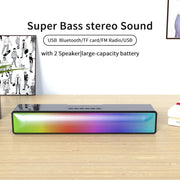 AEC BT601 Altoparlante Bluetooth HiFi RGB