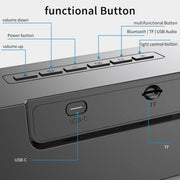 AEC BT601 Altoparlante Bluetooth HiFi RGB