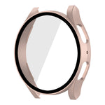 Per Samsung Galaxy Watch5 44mm ENKAY Hat-Prince Cornice per PC a copertura totale + Custodia in vetro temperato 9H