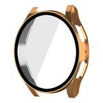 Per Samsung Galaxy Watch5 44mm ENKAY Hat-Prince Cornice per PC a copertura totale + Custodia in vetro temperato 9H