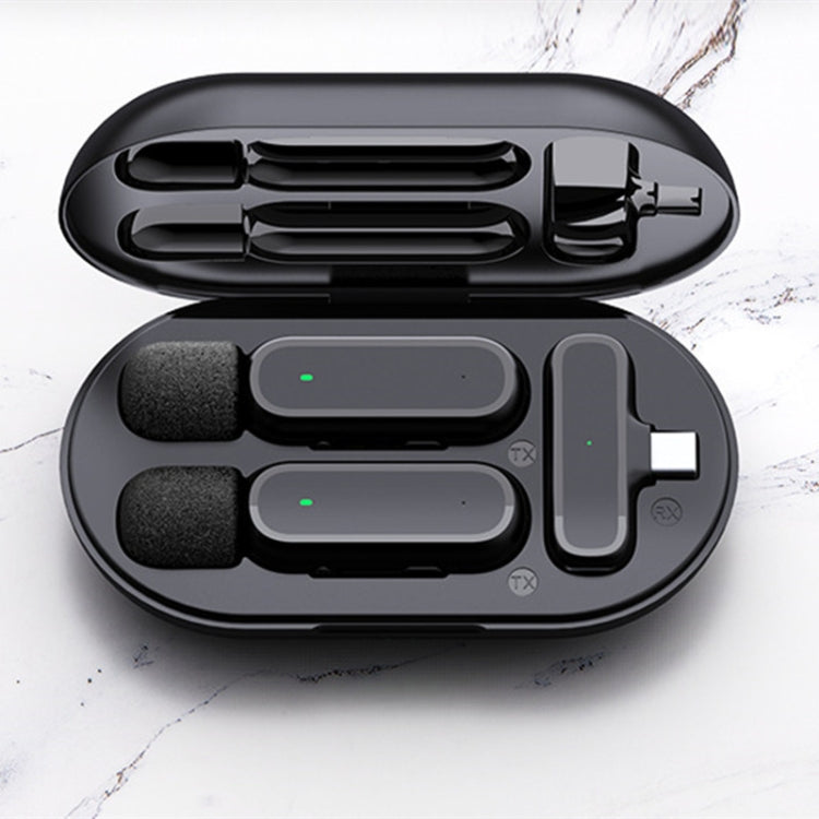 Microfono da bavero wireless K61 con cancellazione rumore