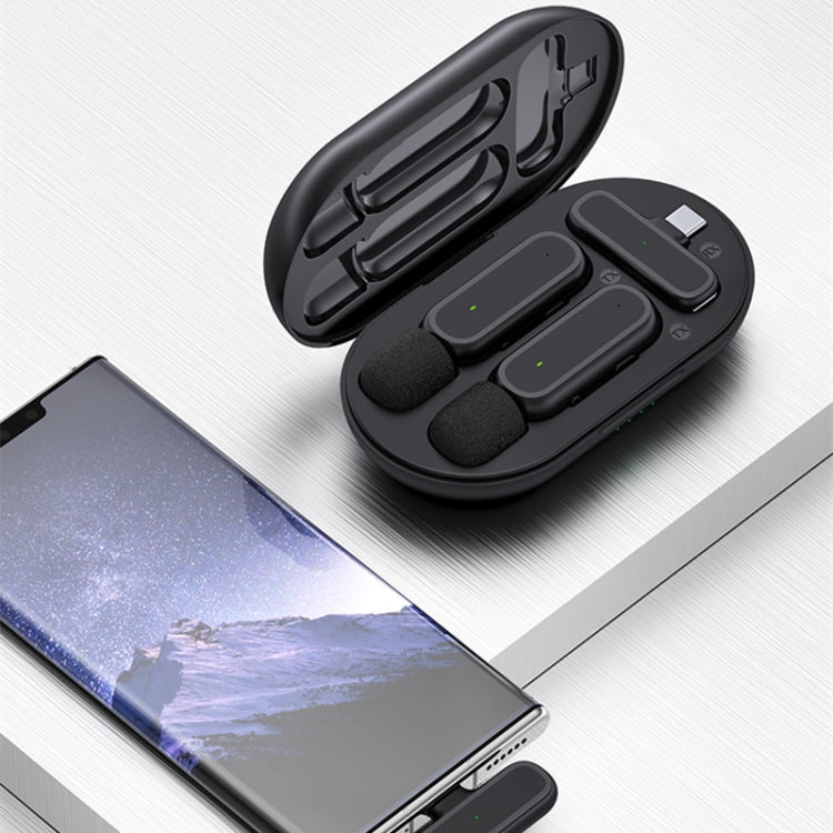 Microfono da bavero wireless K61 con cancellazione rumore