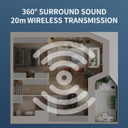 Ricevitore audio wireless K9 per microfono lavalier