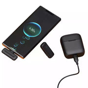 Microfono da bavero wireless J11 per registrazione audio