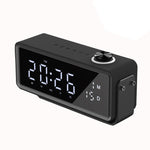 AEC K5 Mirror Alarm Clock Altoparlanti Bluetooth con supporto luce LED TF / FM