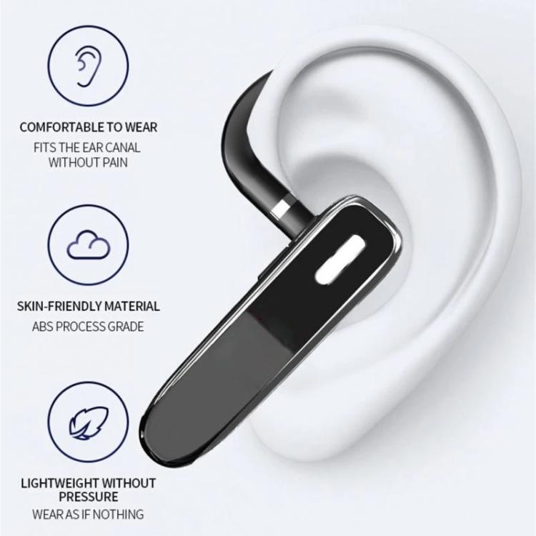 Auricolare Bluetooth K50 con gancio per orecchio