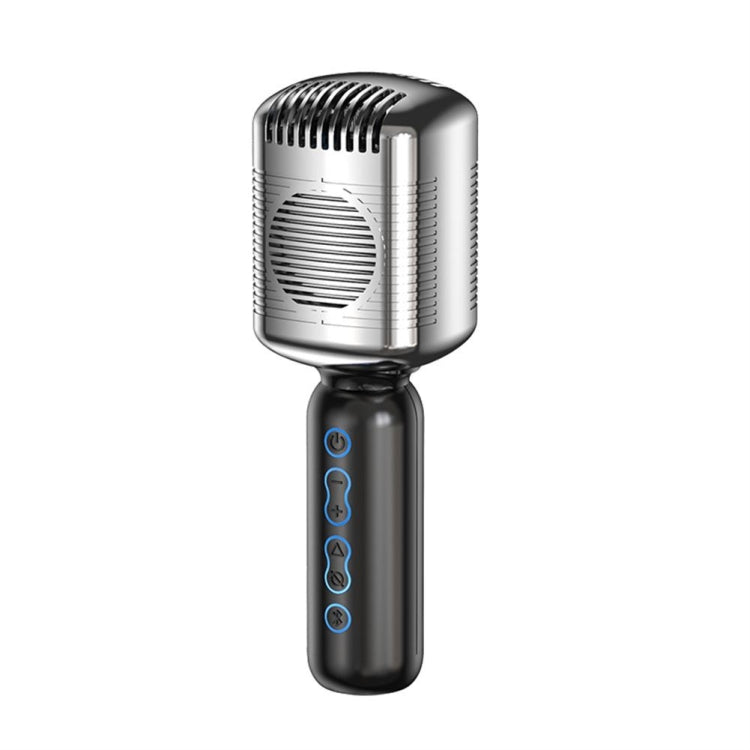 Microfono wireless KM600 Riduzione del rumore portatile TWS Microfono a condensatore compatibile con Bluetooth intelligente Lettore musicale per cantare