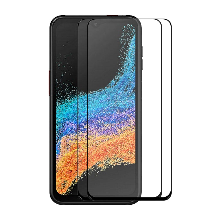 Per Samsung Galaxy Xcover6 Pro ENKAY Full Glue 0.26mm 9H 2.5D Vetro temperato Full Film, 1 PCS, 2 PCS, 5 PCS, 10 PCS