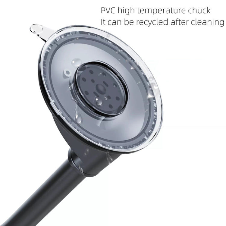 A190 + X35 Supporto per telefono per auto Supporto per ventosa per parabrezza Supporto per braccio lungo pieghevole, A190+X35