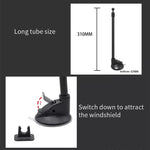 A190 + X35 Supporto per telefono per auto Supporto per ventosa per parabrezza Supporto per braccio lungo pieghevole, A190+X35